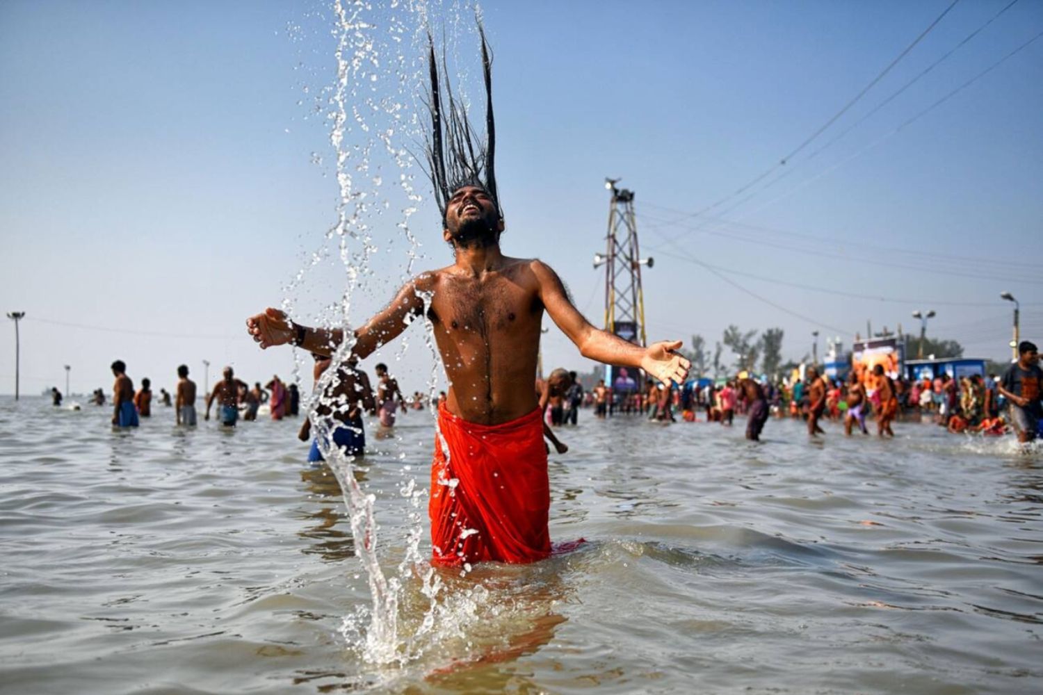 Baba Baidhyanath with Kolkata Gangasagar